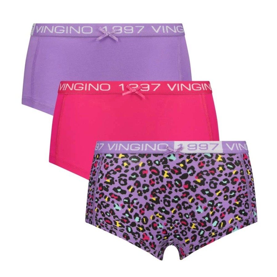 Meisjes Vingino | Vingino Meisjes Boxers 3 Pack