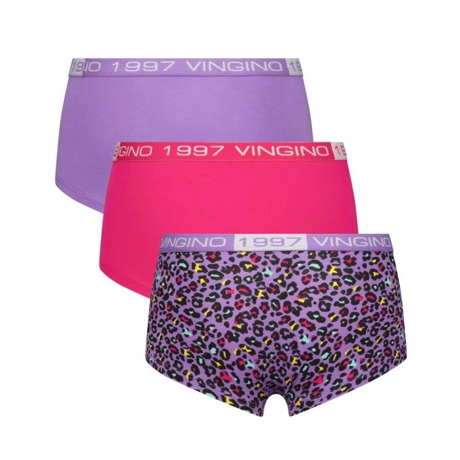 Meisjes Vingino | Vingino Meisjes Boxers 3 Pack