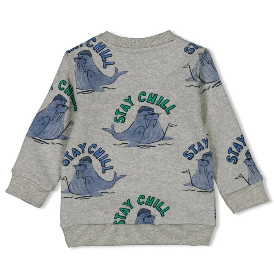 Baby Feetje | Feetje Sweater - North Sea Party