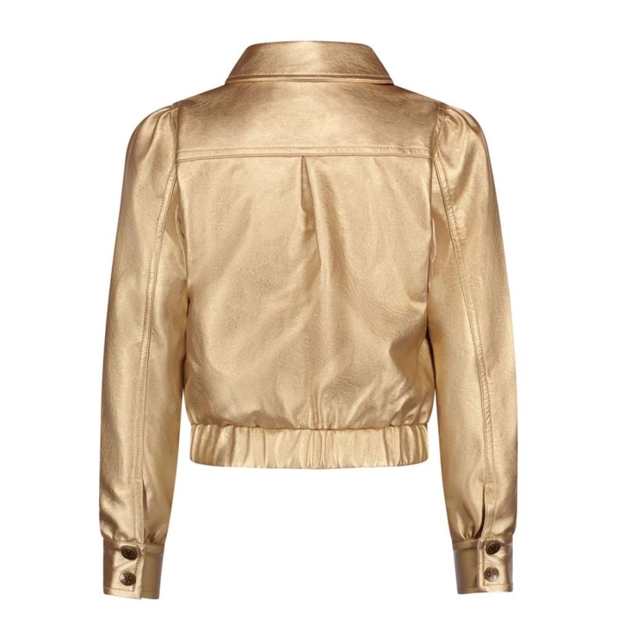 Meisjes Like Flo | Like Flo Meisjes Fake Leather Jacket