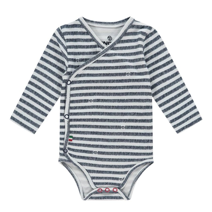 Baby Vingino | Vingino Jongens Romper Perrybaby Blauw