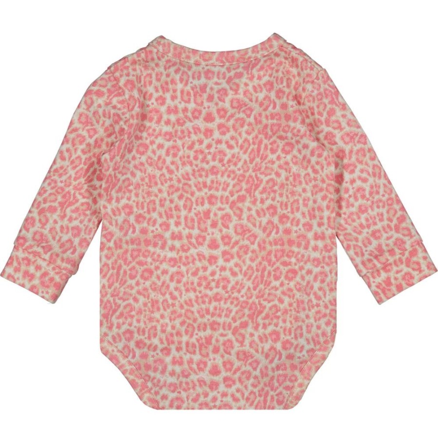 Baby Vingino | Vingino Meisjes Romper Noosbgn72903/585 Roze