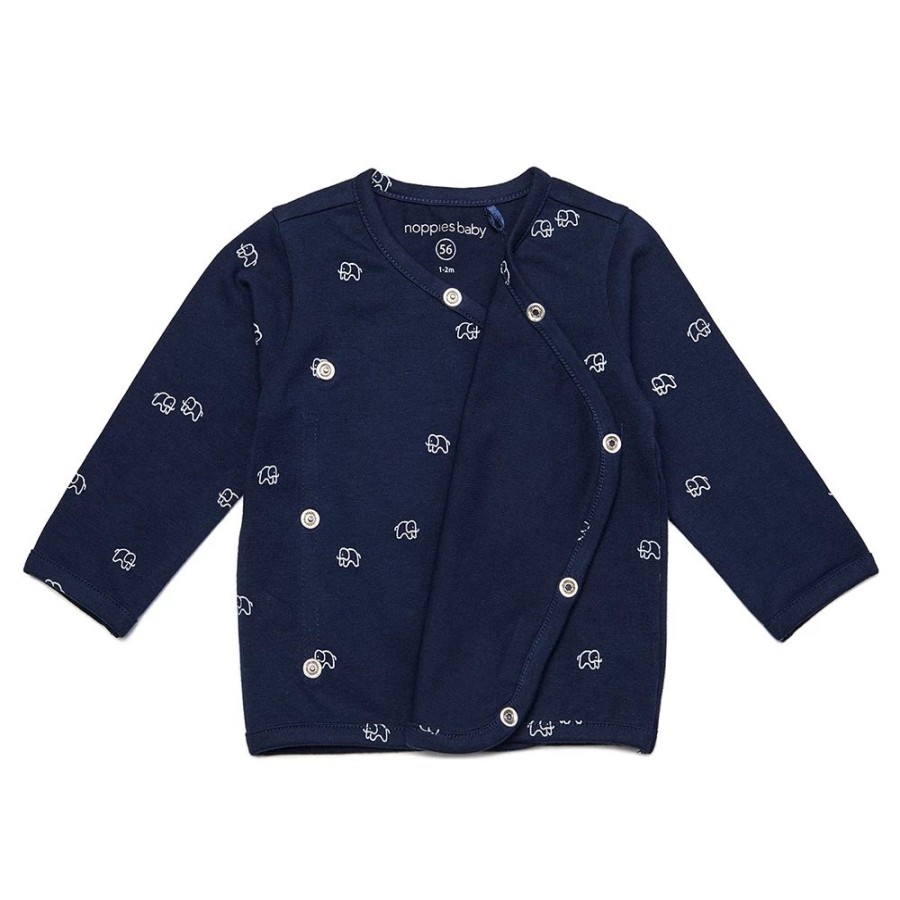 Baby Noppies | Noppies Newborn Basic Jongens Shirtje Overlap Jone