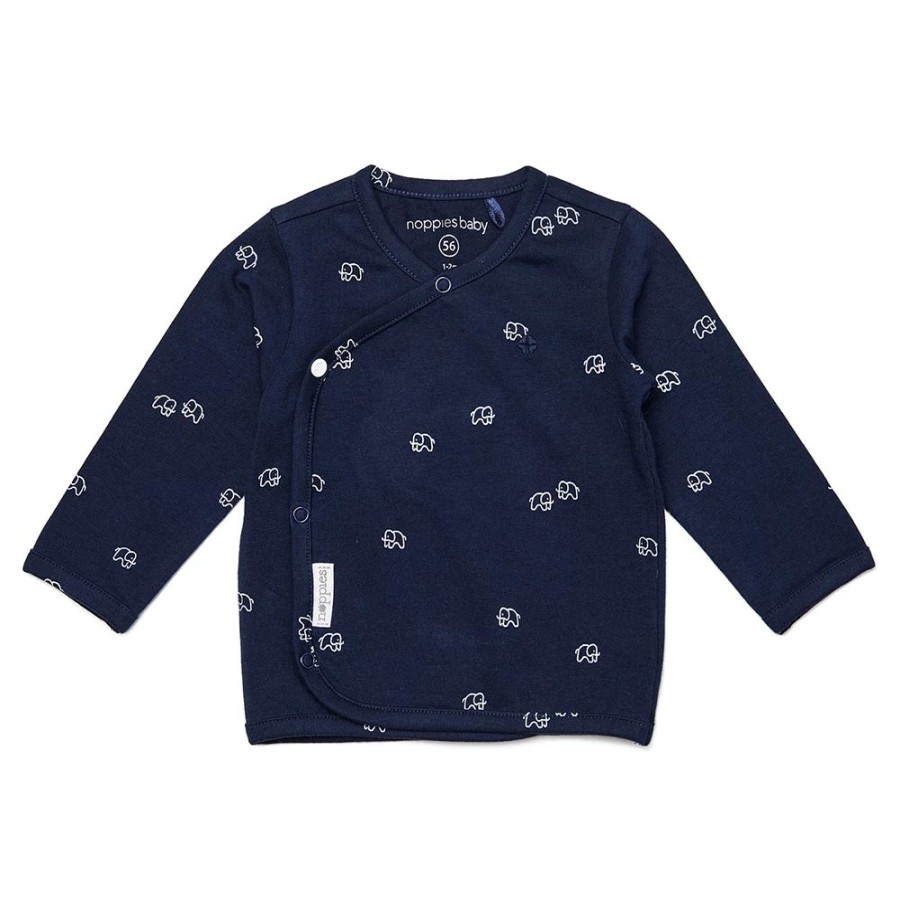 Baby Noppies | Noppies Newborn Basic Jongens Shirtje Overlap Jone