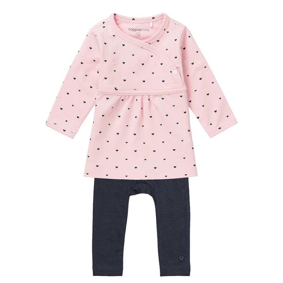 Baby Noppies | Noppies 2 Delig Meisjes Set 14N2011 Roze