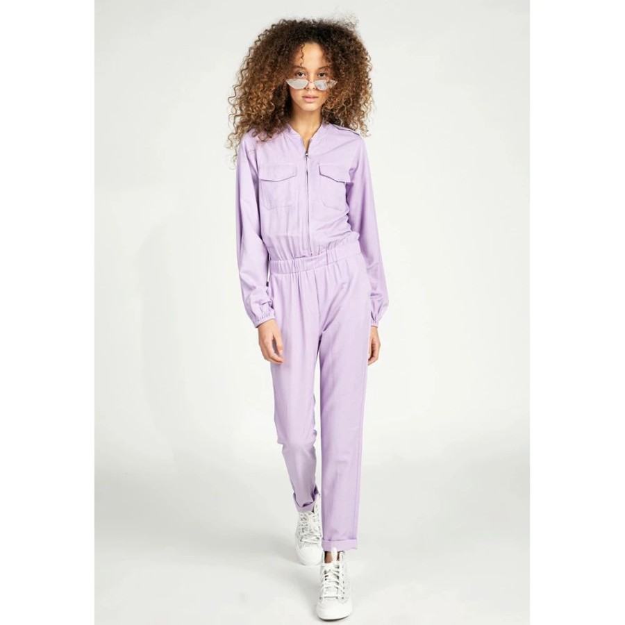 Meisjes AI&KO | Ai&Ko Meisjes Jumpsuit Tevoryvis631G Lila