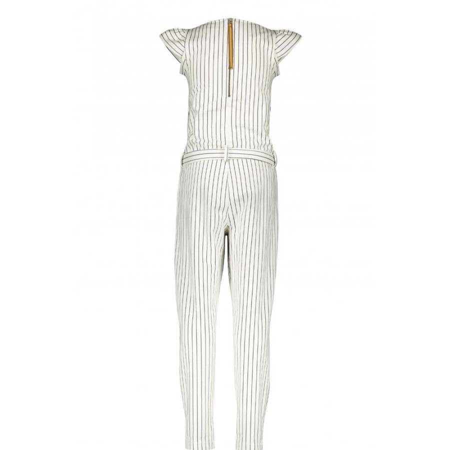 Meisjes Like Flo | Like Flo Meisjes Jumpsuit F111-5030 Wit