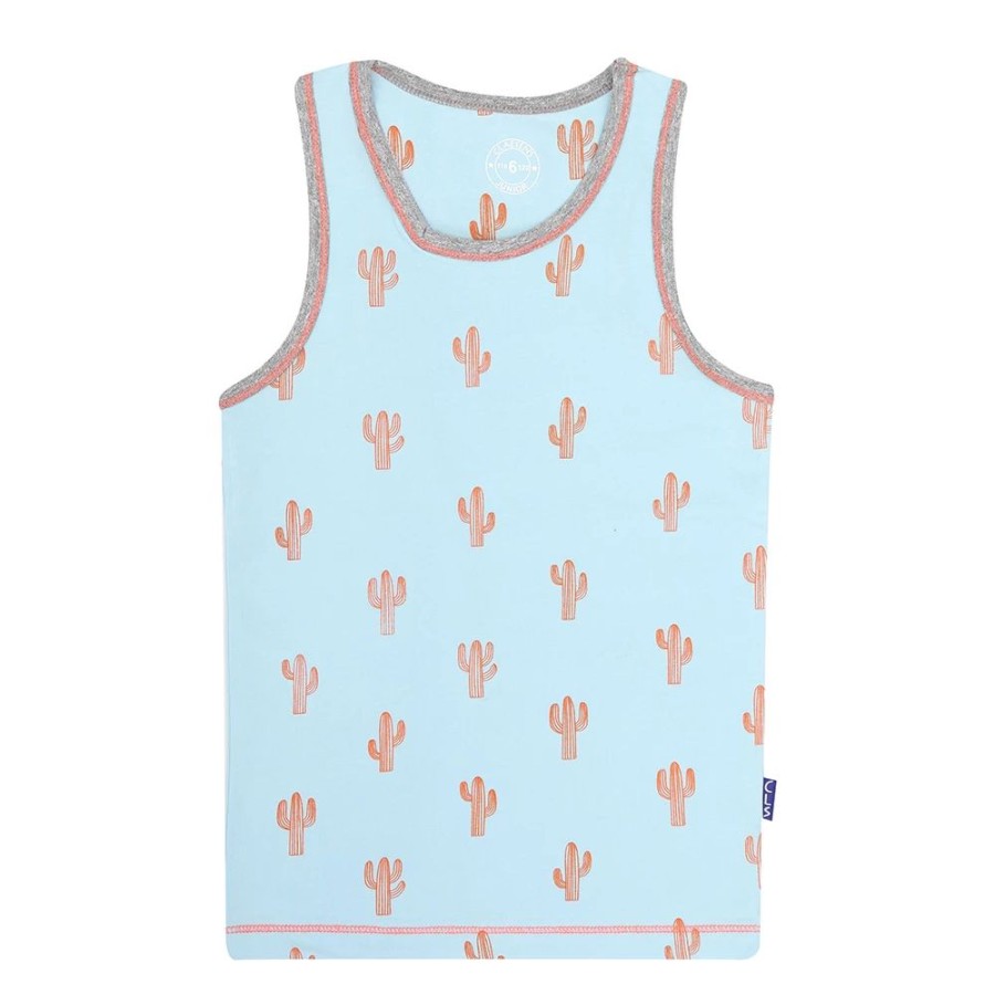 Jongens Claesen's | Claesen'S Jongens Tanktop 210150 Blauw