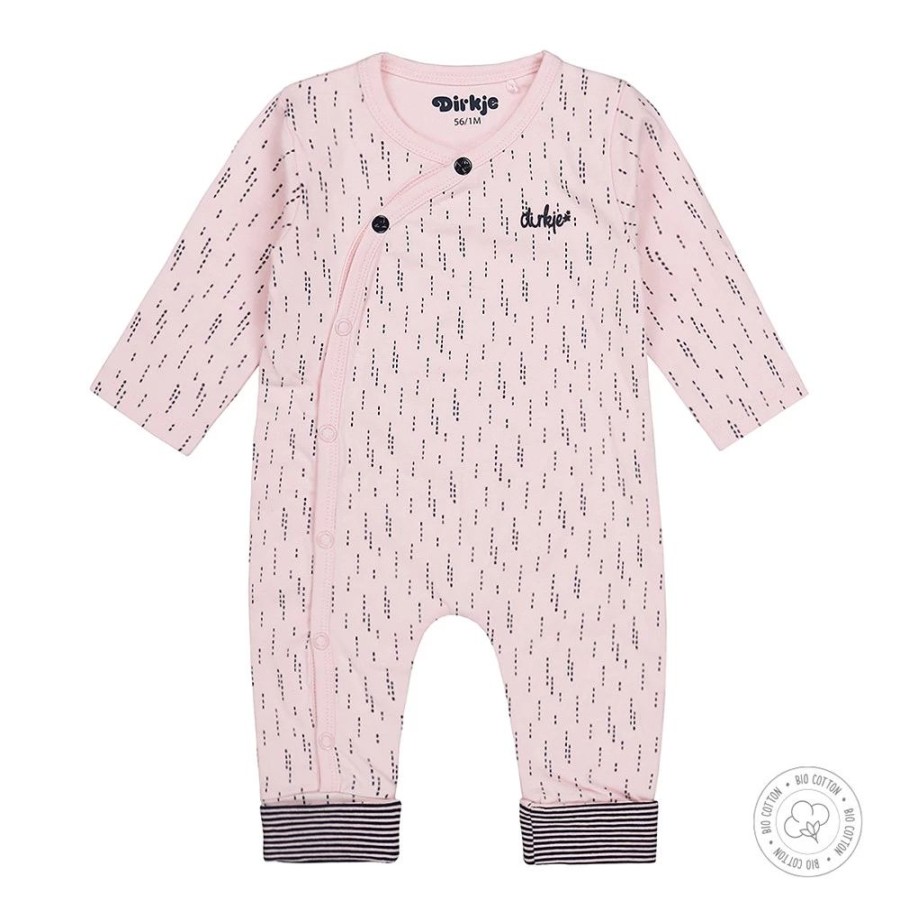 Baby Dirkje | Dirkje Meisjes Boxpakje Wn205 Roze