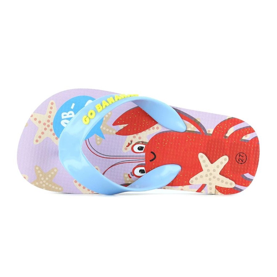 Meisjes Go Bananas | Go Bananas Meisjes Slippers Gb22Slobster-Sl Lila