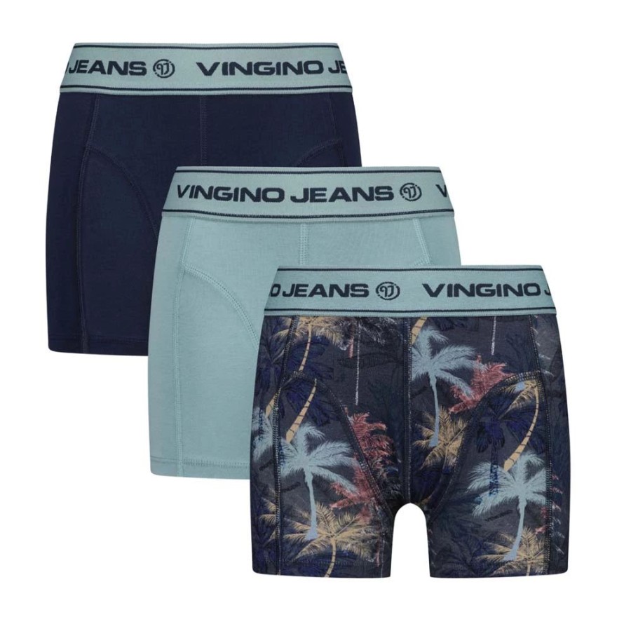 Jongens Vingino | Vingino Jongens Boxer 3 Pack