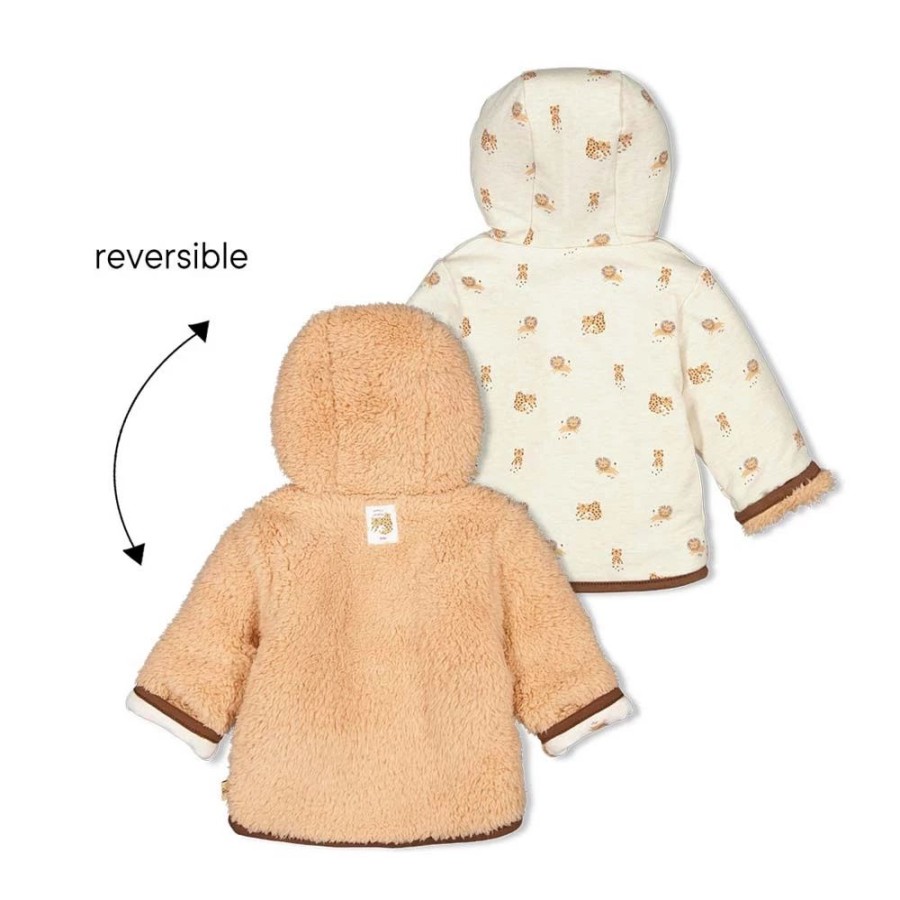 Baby Feetje | Feetje Reversible Jasje Tiny Roar