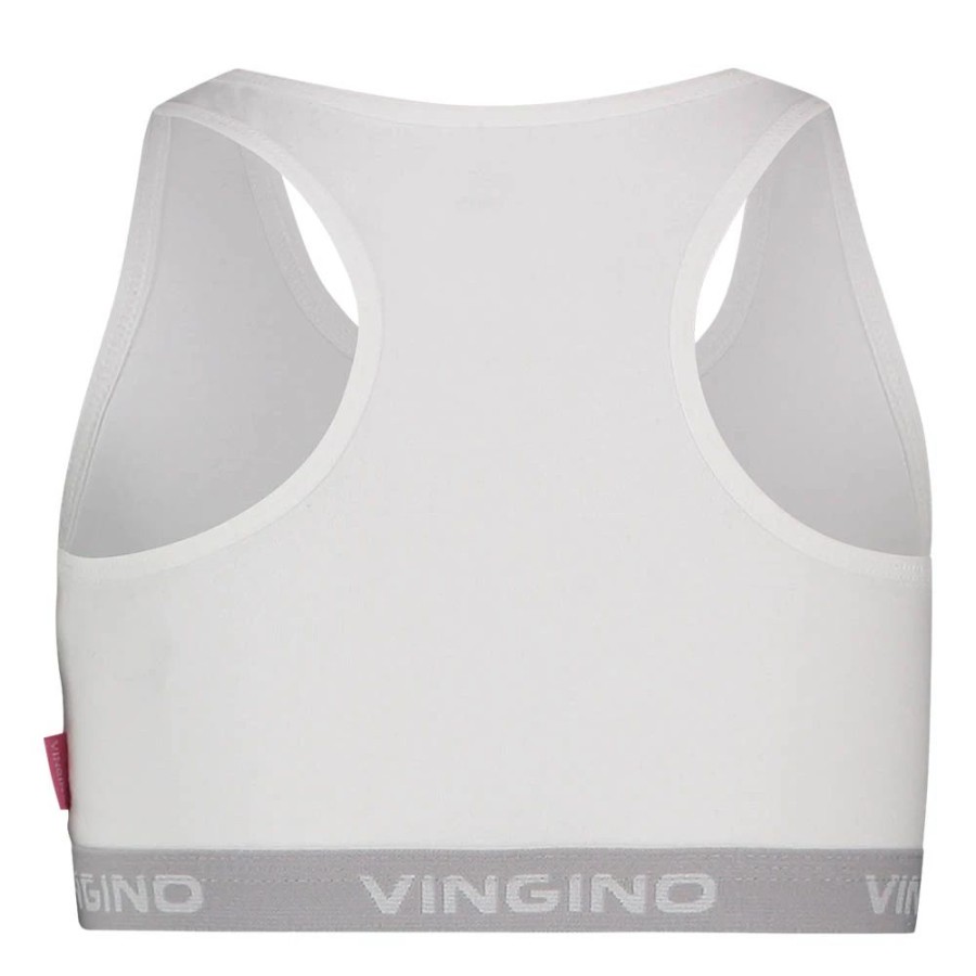 Meisjes Vingino | Vingino Top Racer Wit