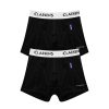 Jongens Claesen's | Claesen'S Boxers (2-Pack) Zwart