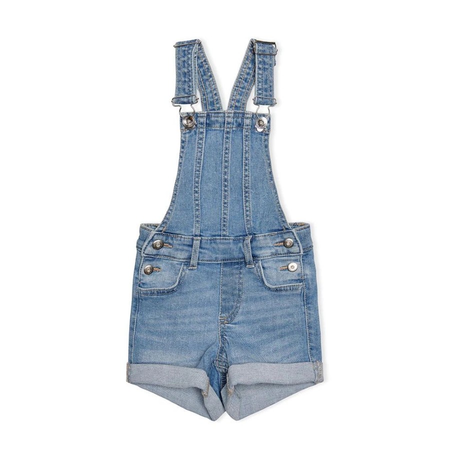 Meisjes KIDS ONLY | Kids Only Mini Salopette 15256439 Denim Blauw