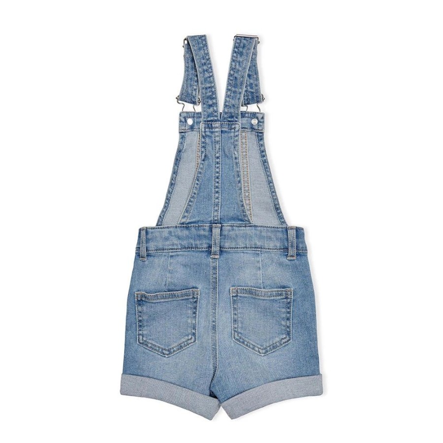 Meisjes KIDS ONLY | Kids Only Mini Salopette 15256439 Denim Blauw