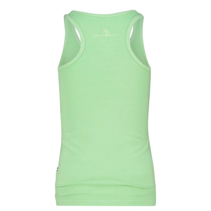 Meisjes Vingino | Vingino Meisjes Top Noeskgn36201 Neon Groen